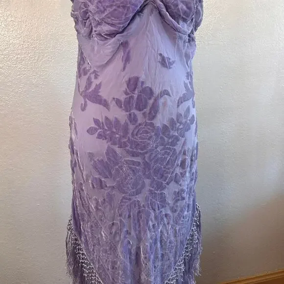 Dreamy vintage lavender slip dress - Picture 2 of 8